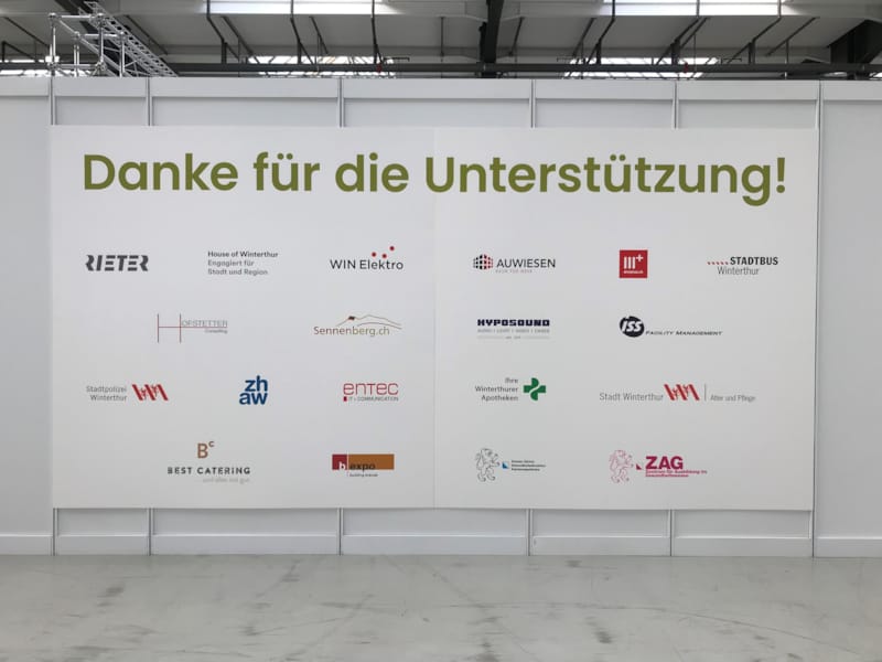 05.04.2021 - Das Impfzentrum auf dem Rieter-Areal | News | Auwiesen